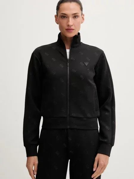 Guess hanorac cu damski CALISTA negru