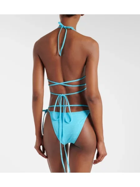 Bikini Loewe din jacard albastru