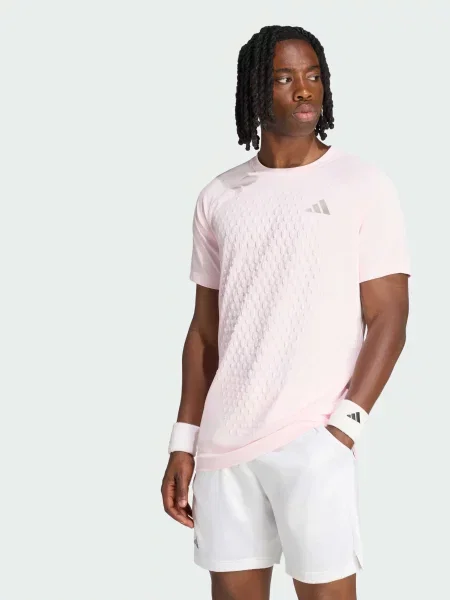 Спортивная футболка Adidas розовая