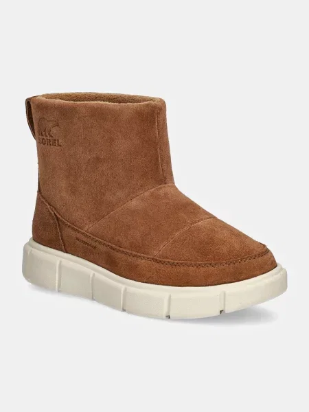 Pantofi Sorel slip-on maro