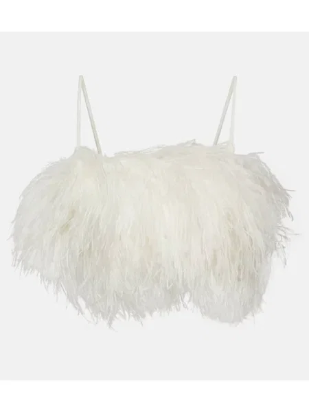 Top Rebecca Vallance o krotszym kroju biały