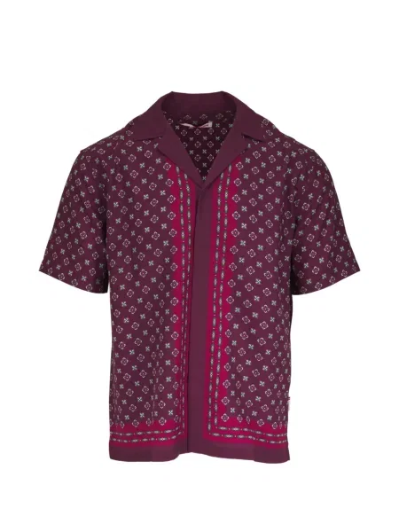 Cămașă Orlebar Brown cu model floral cu imagine roșu