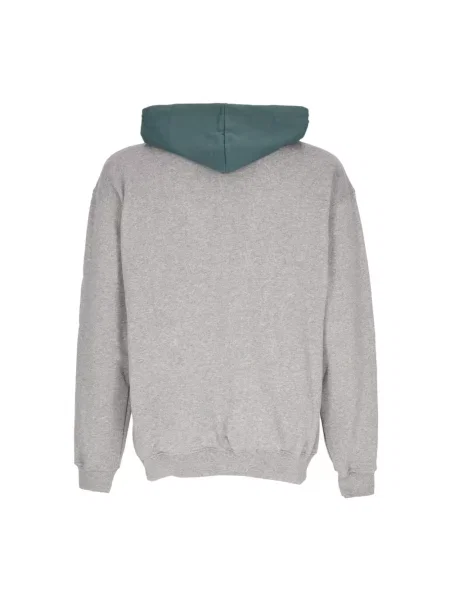 Bluza z kapturem Usual z kapturem z logo szara