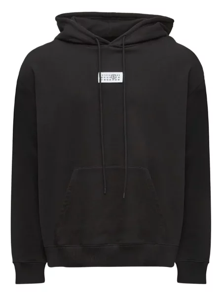 Hanorac cu glugă Mm6 Maison Margiela negru