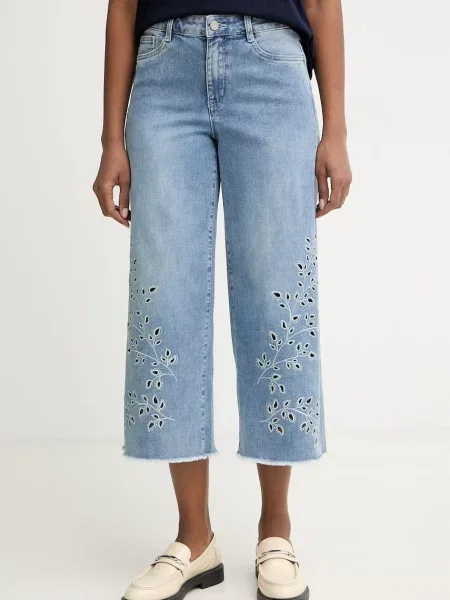 Joseph Ribkoff blugi wide leg pentru femei albastru