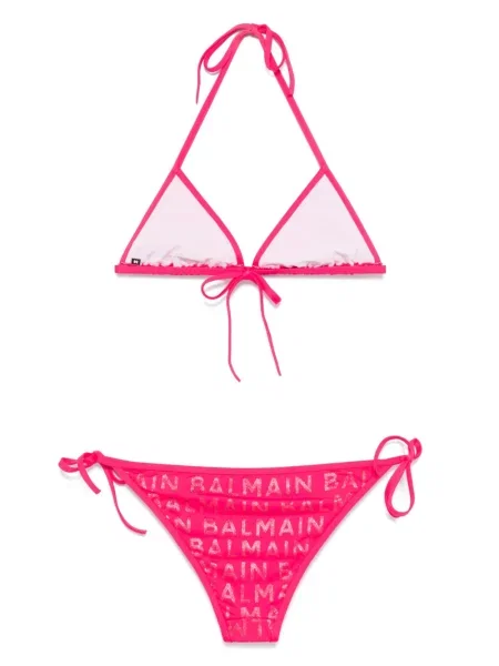 Bikini Balmain cu imagine roz