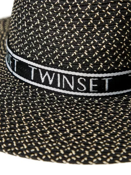 Pălărie de soare Twinset negru
