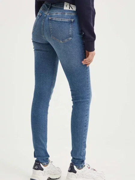 Džíny Calvin Klein Jeans modré
