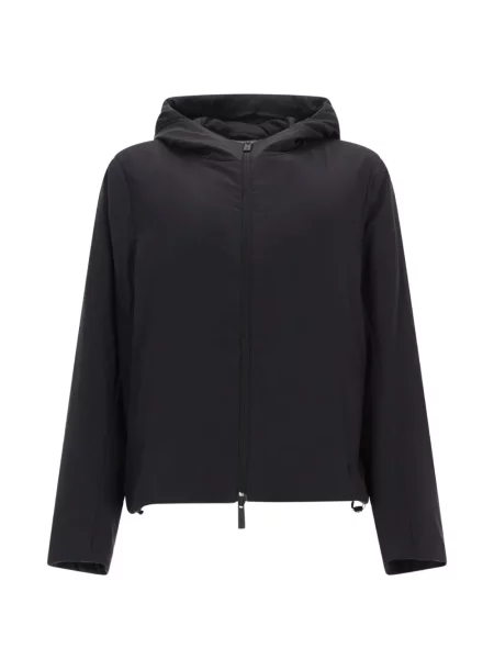 Bunda Laminar s kapucí černá