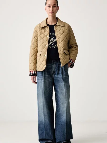 Tommy Hilfiger prešita jakna bež