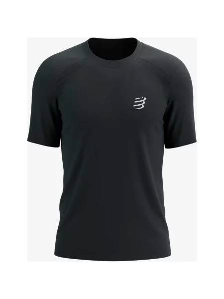 Koszulka Compressport Performance krótki rękaw czarny intensywny S biały