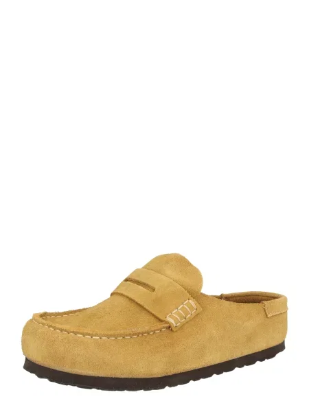 BIRKENSTOCK Mokasini Naples svetlo rjava