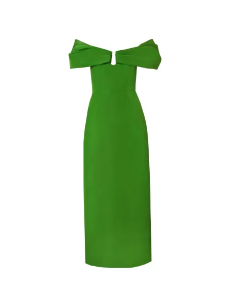 Rochie maxi Carolina Herrera verde