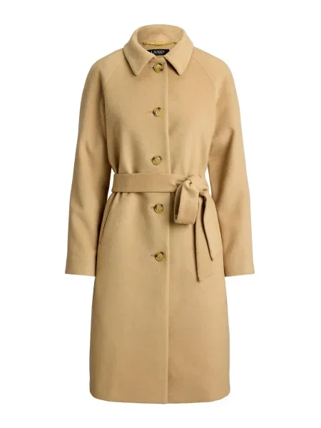 Lauren Ralph Lauren Prechodný kabát ťavej srsti béžová