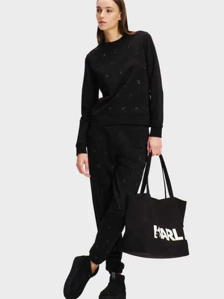 Світшот Karl Lagerfeld чорний