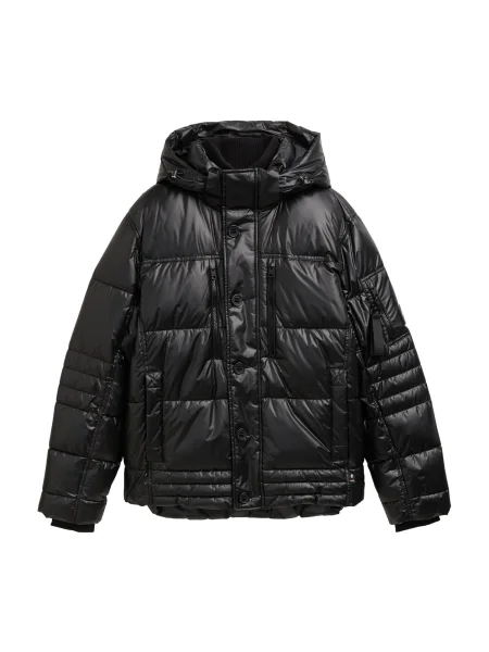 TOM TAILOR Zimska jakna črna