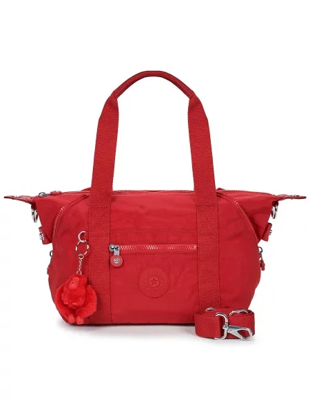 Crossbody torbica Kipling rdeča