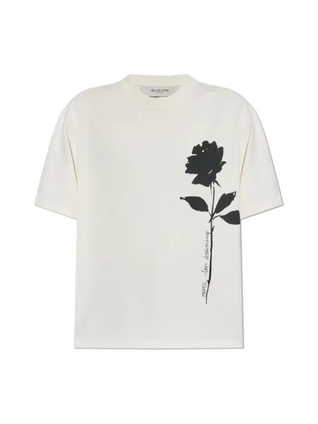 Koszulka Golden Goose biała