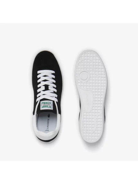 Lacoste Skórzane Sneakersy Baseshot czarne