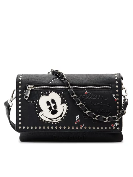 Crossbody torbica Desigual črna