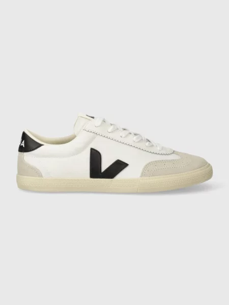 Sneakersy Veja Volley płócienne białe