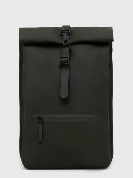 Mestský batoh Rains Rolltop W3 13 l zelený