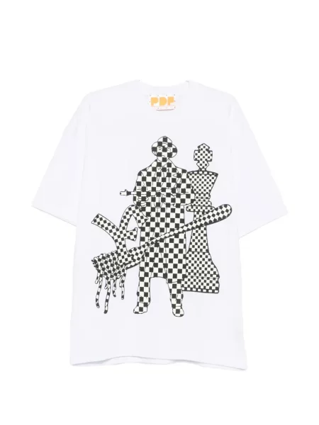 Tricou Pdf cu imagine alb