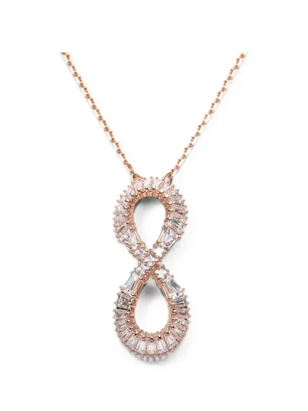 Colier Swarovski roz