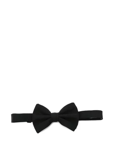 Cravată Emporio Armani cu funde tricotate negru