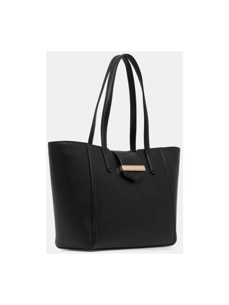 Karl Lagerfeld torebka shopper z imitacji skóry K/NOVA czarna