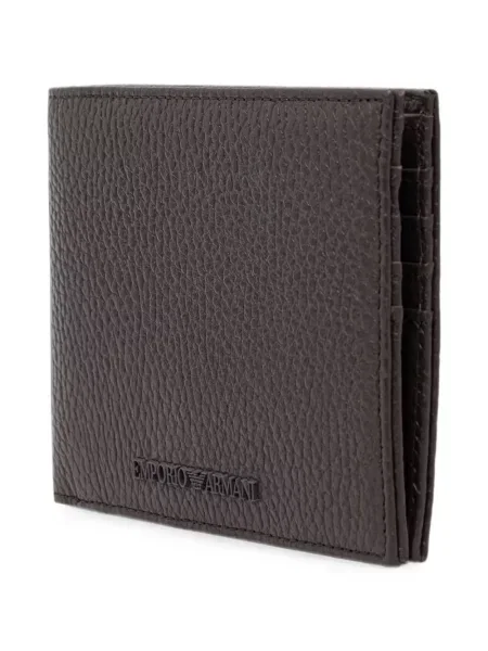 Portofel Emporio Armani din piele maro