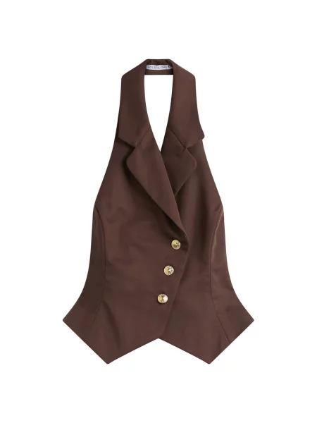 Kamizelka Tolu Coker brązowa