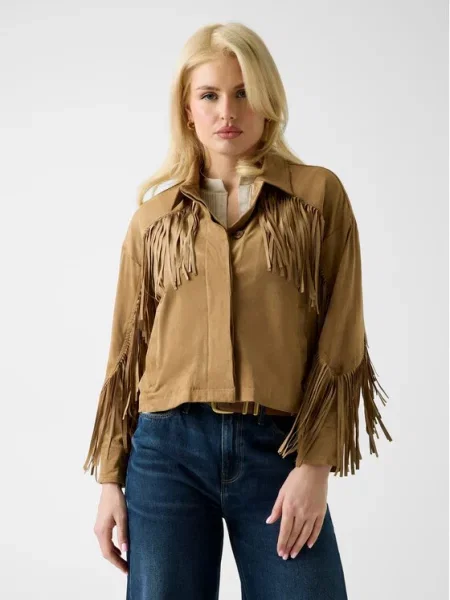 Guess Демісезонна куртка бежевий