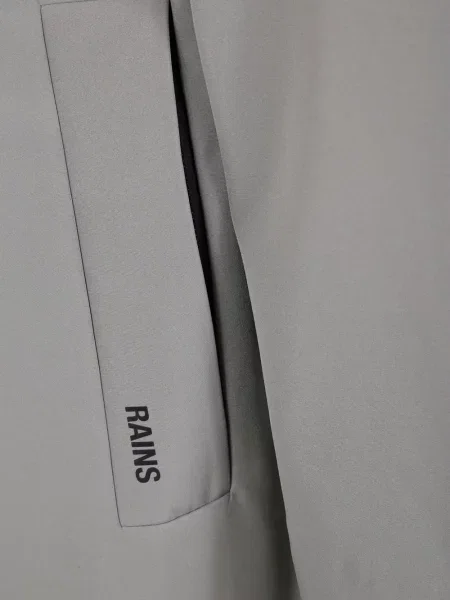 Palton Rains cu glugă softshell gri