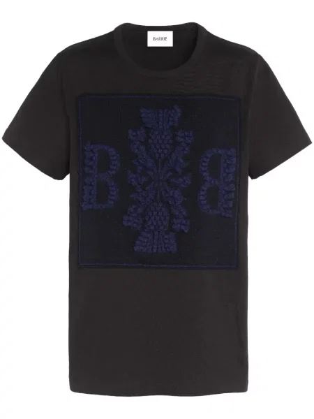 Koszulka Barrie w pepitkę czarna