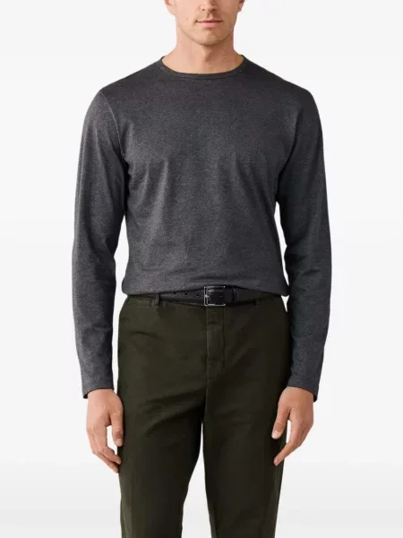Lung tricou Hackett London gri