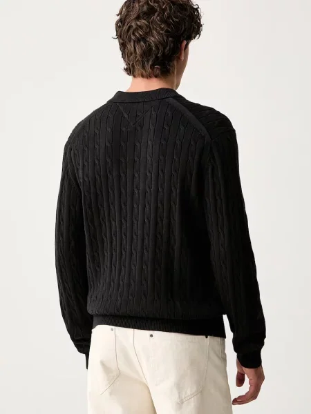Tommy Hilfiger sweter czarny