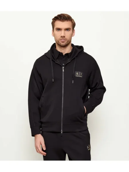 Armani Exchange Hanorac | regular fit negru