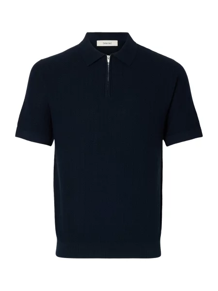SELECTED Pulover SLHCURT noapte albastru