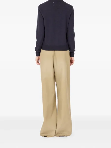 Cardigan Maison Margiela de lână albastru