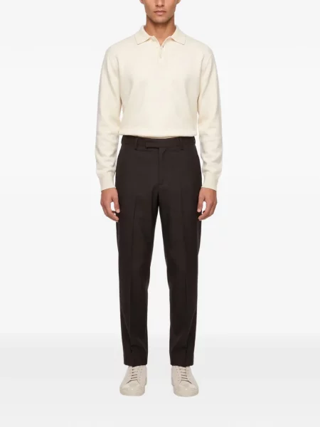 Pantaloni Greyed maro
