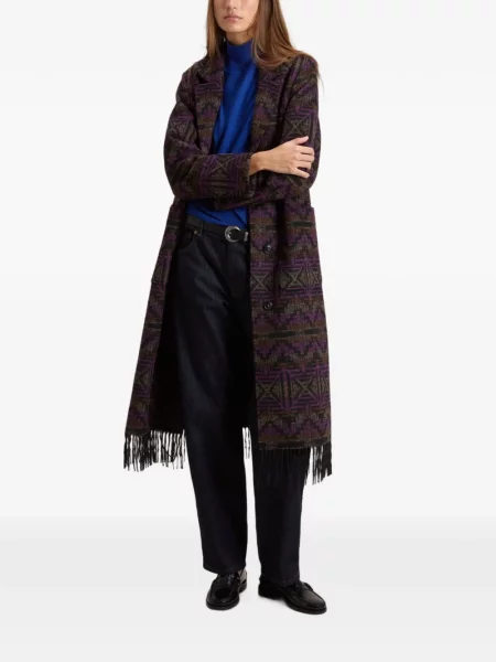 Paltas Woolrich su kutais violetinė