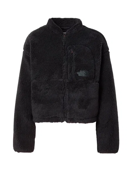 Geacă The North Face din fleece negru