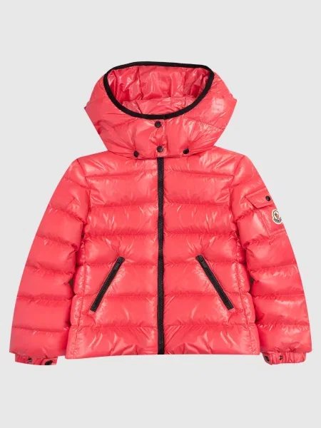 Детский пуховик Moncler Enfant розовый
