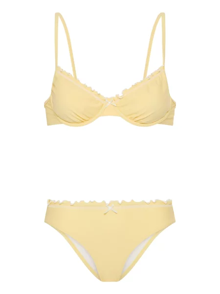 LSCN by LASCANA Costum de baie două piese galben