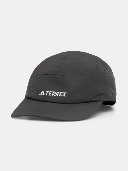 Шапка с козирка adidas TERREX с принт сиво