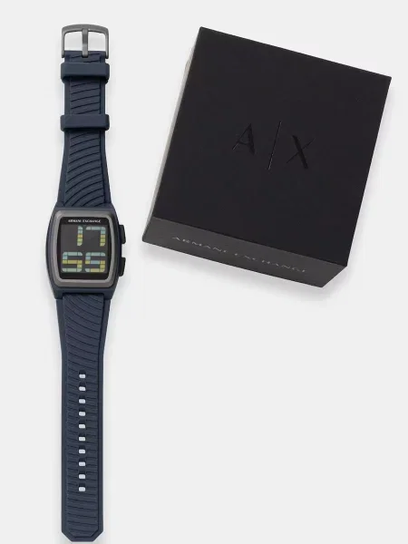 Zegarek Armani Exchange niebieski