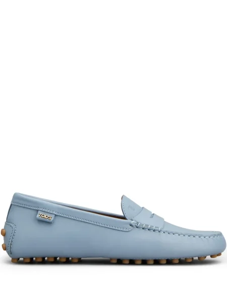 Loafersy Tod's niebieskie