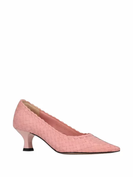 Pantofi cu toc La Rose roz