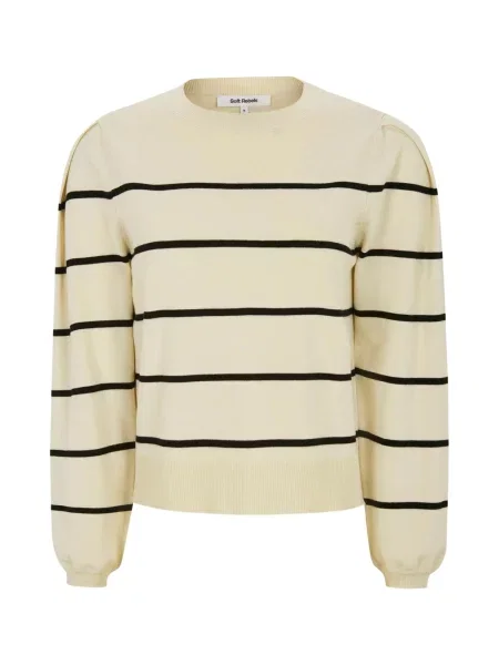 Soft Rebels Pulover SRMarla bej